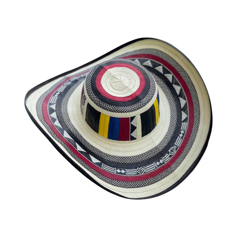 Sombrero 21 Fibras Exclusivo Multicolor