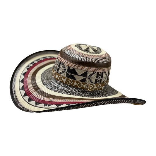 Sombrero 23 Fibras Exclusivo Multicolor