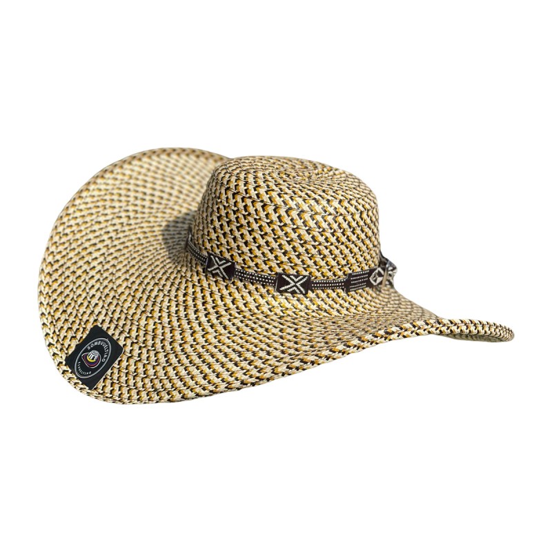 Sombrero 21 Fibras Tejido A Mano Fino