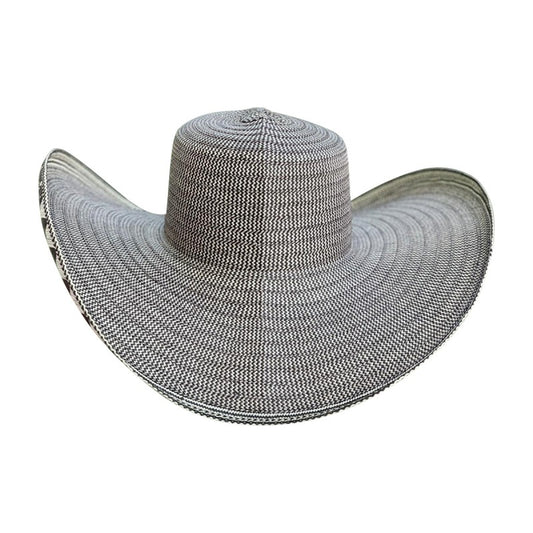 Sombrero 21 Fibras Artesanal Gris
