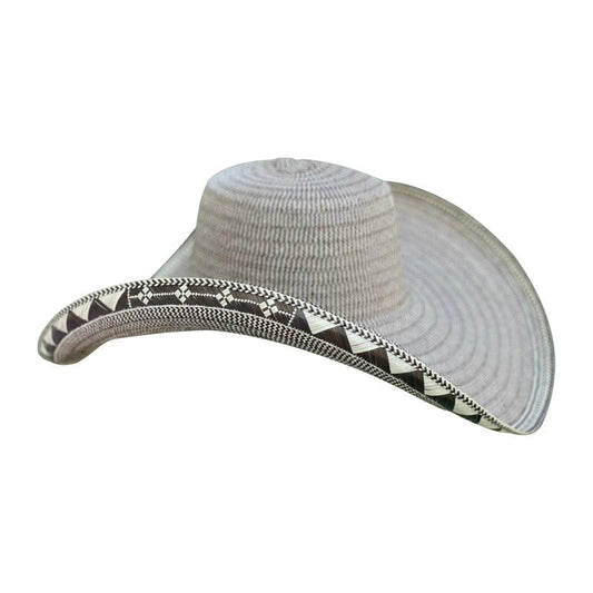 Sombrero 23 Fibras Artesanal Gris MY