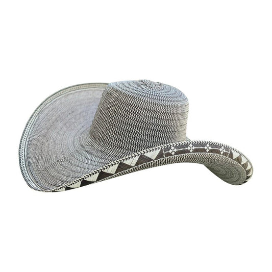 Sombrero 23 Fibras Artesanal Gris MY