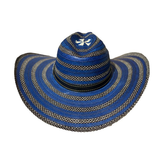 Sombrero 23 Fibras Azul Hormado MY
