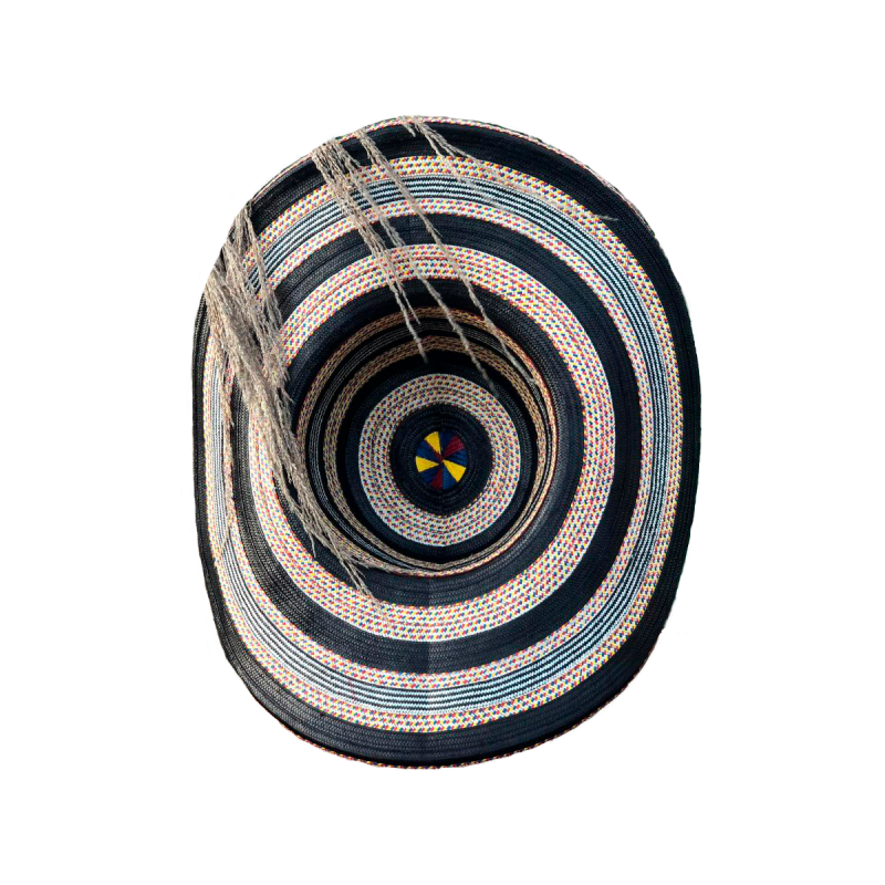 Sombrero 23 Fibras Black Colombiano