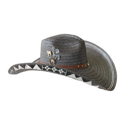 Sombrero 23 Fibras Caballista Gris
