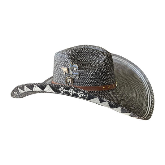 Sombrero 23 Fibras Caballista Gris