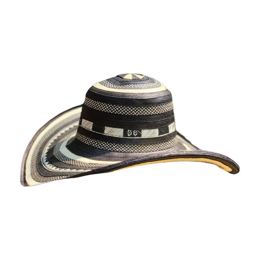 Sombrero 23 Fibras Color Negro Fino