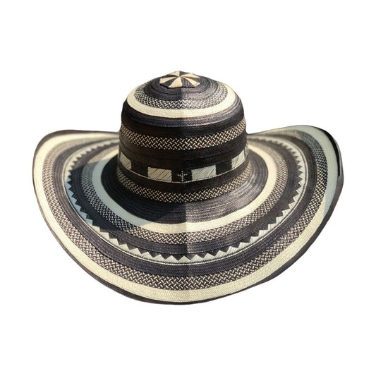 Sombrero 23 Fibras Color Negro Fino