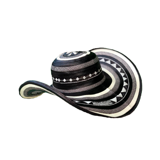 Sombrero 23 Fibras Color Negro