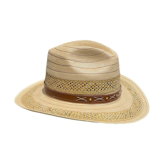 Sombrero 23 Fibras Diseño Calado Extrafino