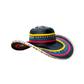 Sombrero 23 Fibras Diseño Colombiano Black