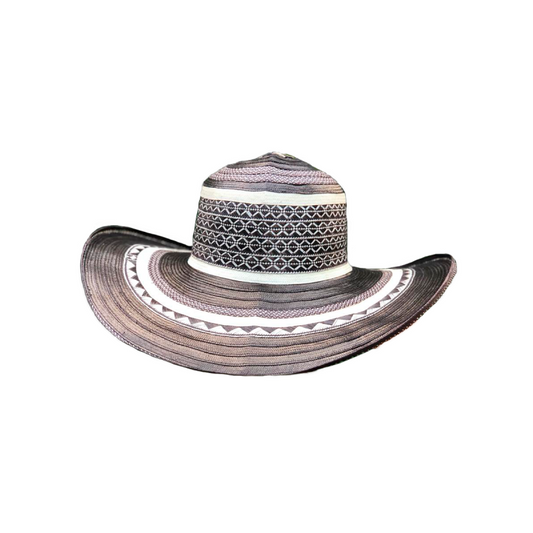 Sombrero 23 Fibras Diseño Color Negro