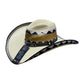 Sombrero 23 Fibras Diseño Dorado Calado