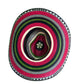 Sombrero 23 Fibras Diseño Hormado Rojo