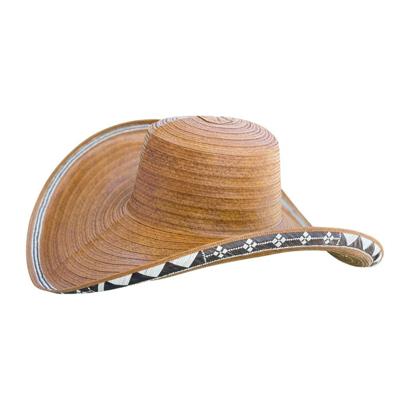 Sombrero 23 Fibras Diseño Marrón