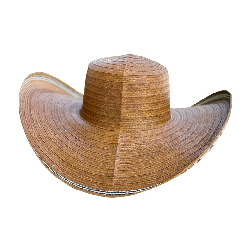 Sombrero 23 Fibras Diseño Marrón