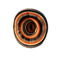 Sombrero 23 Fibras Diseño Naranja Negro