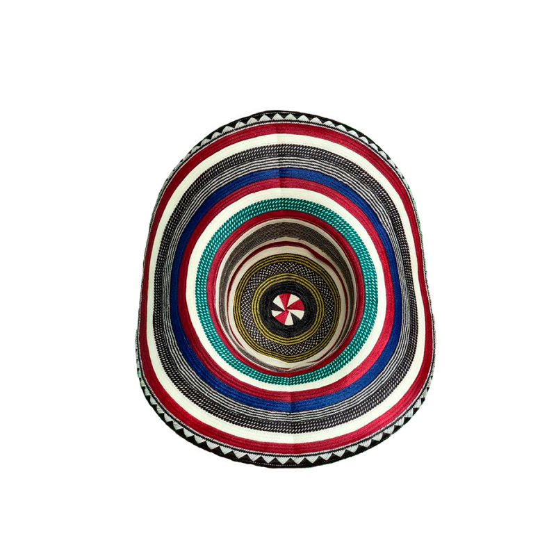 Sombrero 23 Fibras Diseño Muticolor