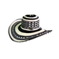 Sombrero 23 Fibras Diseño Negro