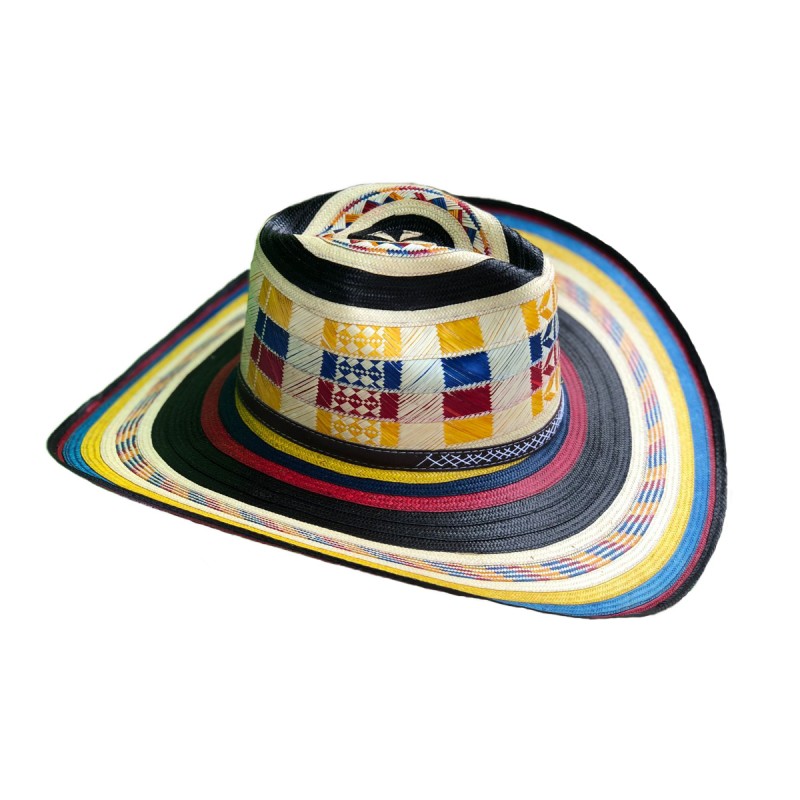 Sombrero 27 Fibras Engomado Colombiano