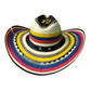Sombrero 27 Fibras Engomado Tricolor
