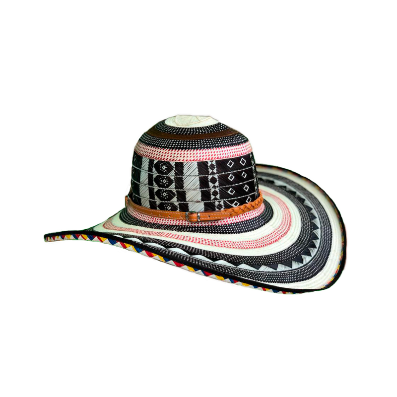 Sombrero 23 Fibras Exclusivo A Mano