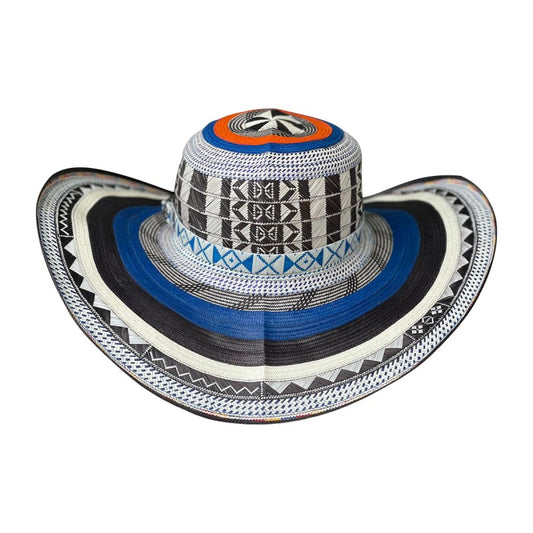 Sombrero 23 Fibras Exclusivo Azul