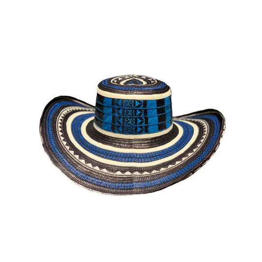 Sombrero 23 Fibras Azul Exclusivo