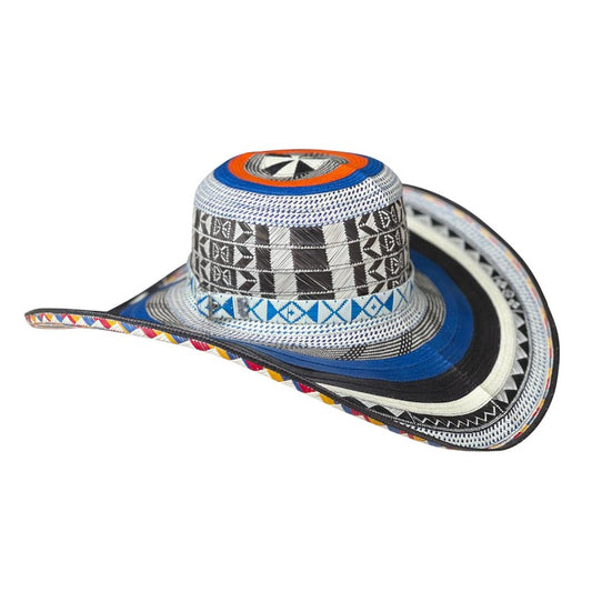 Sombrero 23 Fibras Exclusivo Azul