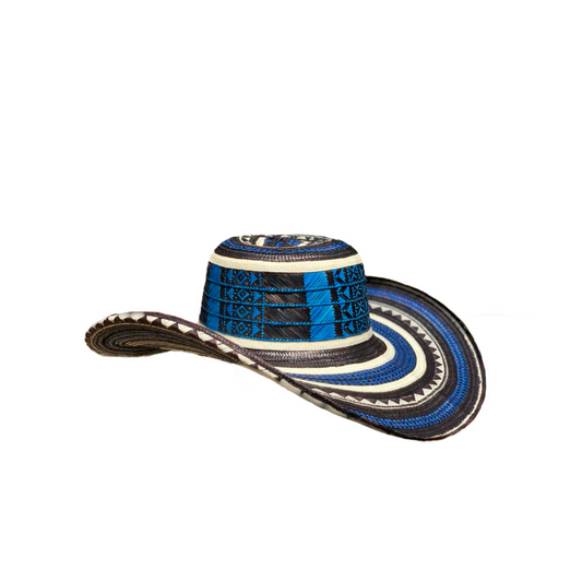 Sombrero 23 Fibras Azul Exclusivo