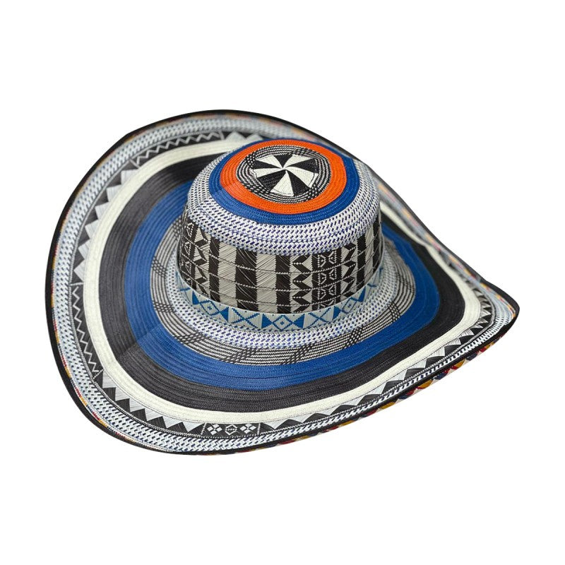 Sombrero 23 Fibras Exclusivo Azul