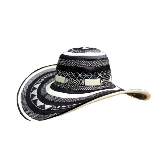Sombrero 33 Fibras Exclusivo Calado Dorado