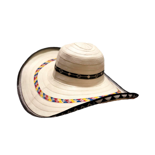 Sombrero 23 Fibras Exclusivo Blanco MY