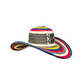 Sombrero 23 Fibras Exclusivo Multicolor Colombia