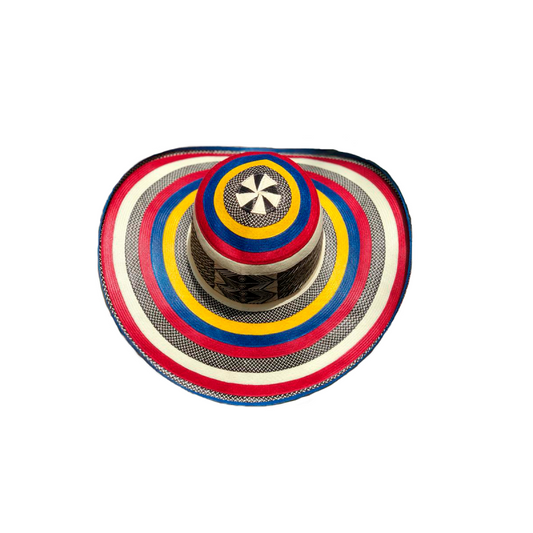 Sombrero 23 Fibras Exclusivo Multicolor Colombia MY