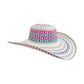 Sombrero 23 Fibras Exclusivo Multicolor Fino