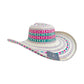 Sombrero 23 Fibras Exclusivo Multicolor Fino
