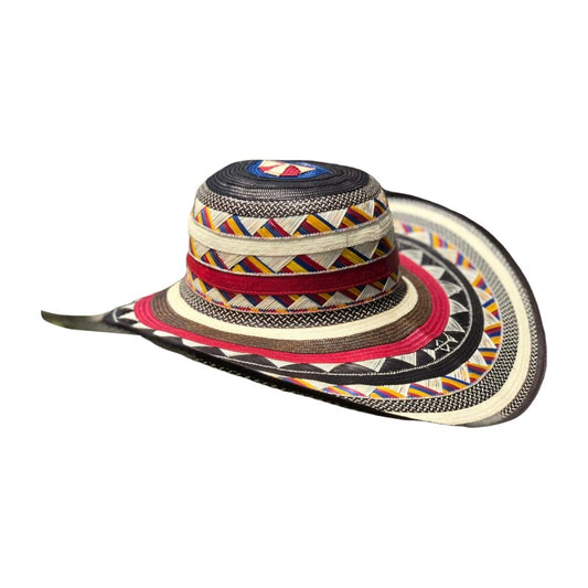 Sombrero 23 Fibras Exclusivo Multicolor