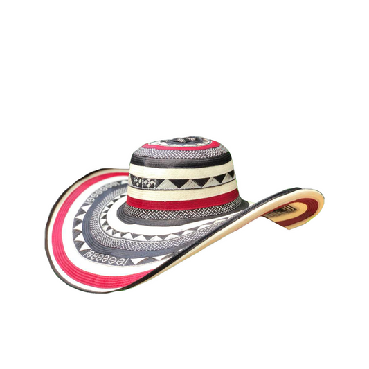 Sombrero 23 Fibras Exclusivo Multicolor