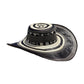 Sombrero 23 Fibras Exclusivo Negro Y Beige