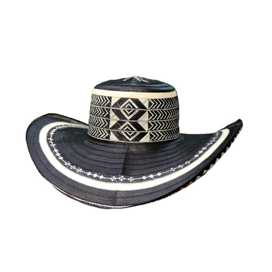 Sombrero 23 Fibras Exclusivo Negro