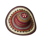 Sombrero 23 Fibras Exclusivo Rojo