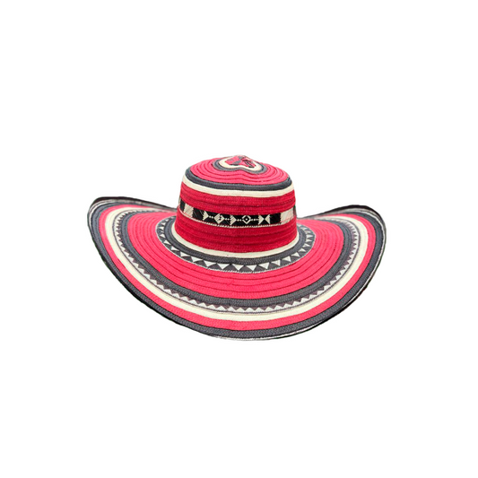 Sombrero 23 Fibras Fucsia Exclusivo MY