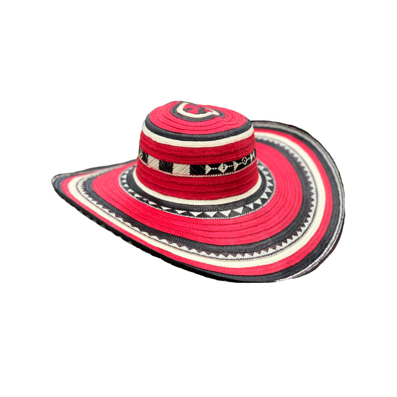 Sombrero 23 Fibras Fucsia Exclusivo