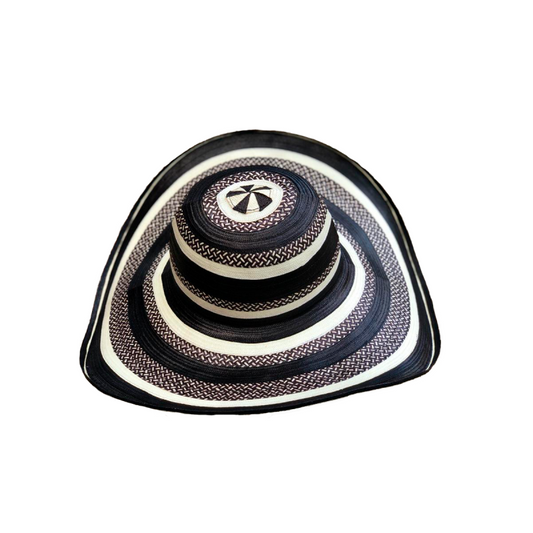 Sombrero 23 Fibras Granito Negro