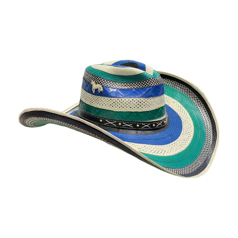 Sombrero 23 Fibras Hormado Fino Multicolor