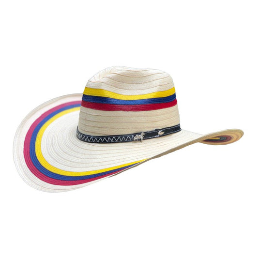 Sombrero 23 Fibras Hormado Tricolor MY