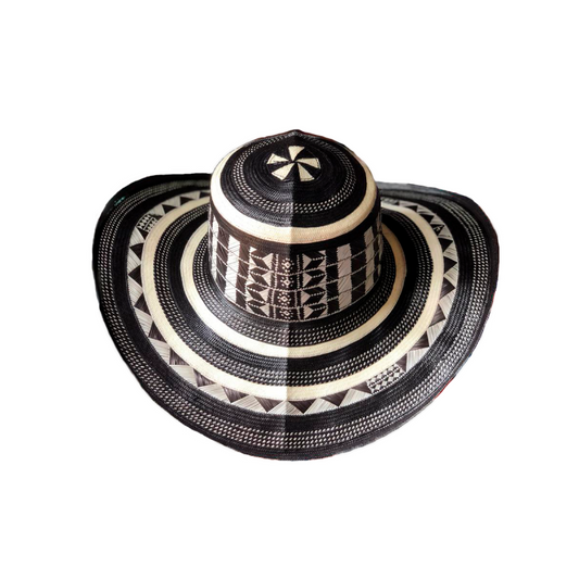 Sombrero 23 Fibras Negro Calidad