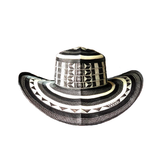 Sombrero 23 Fibras Negro Calidad MY
