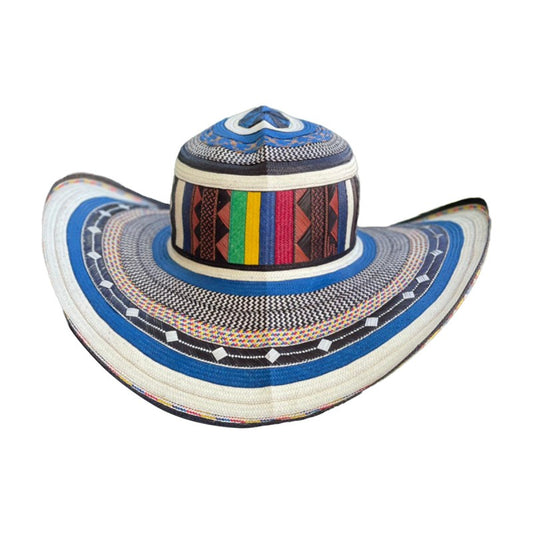 Sombrero 23 Fibras Multicolor Fino
